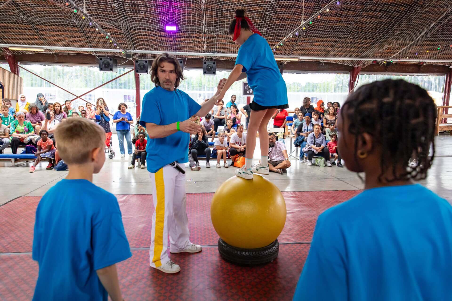 Atelier cirque | Festival Emmaüs Solidarité