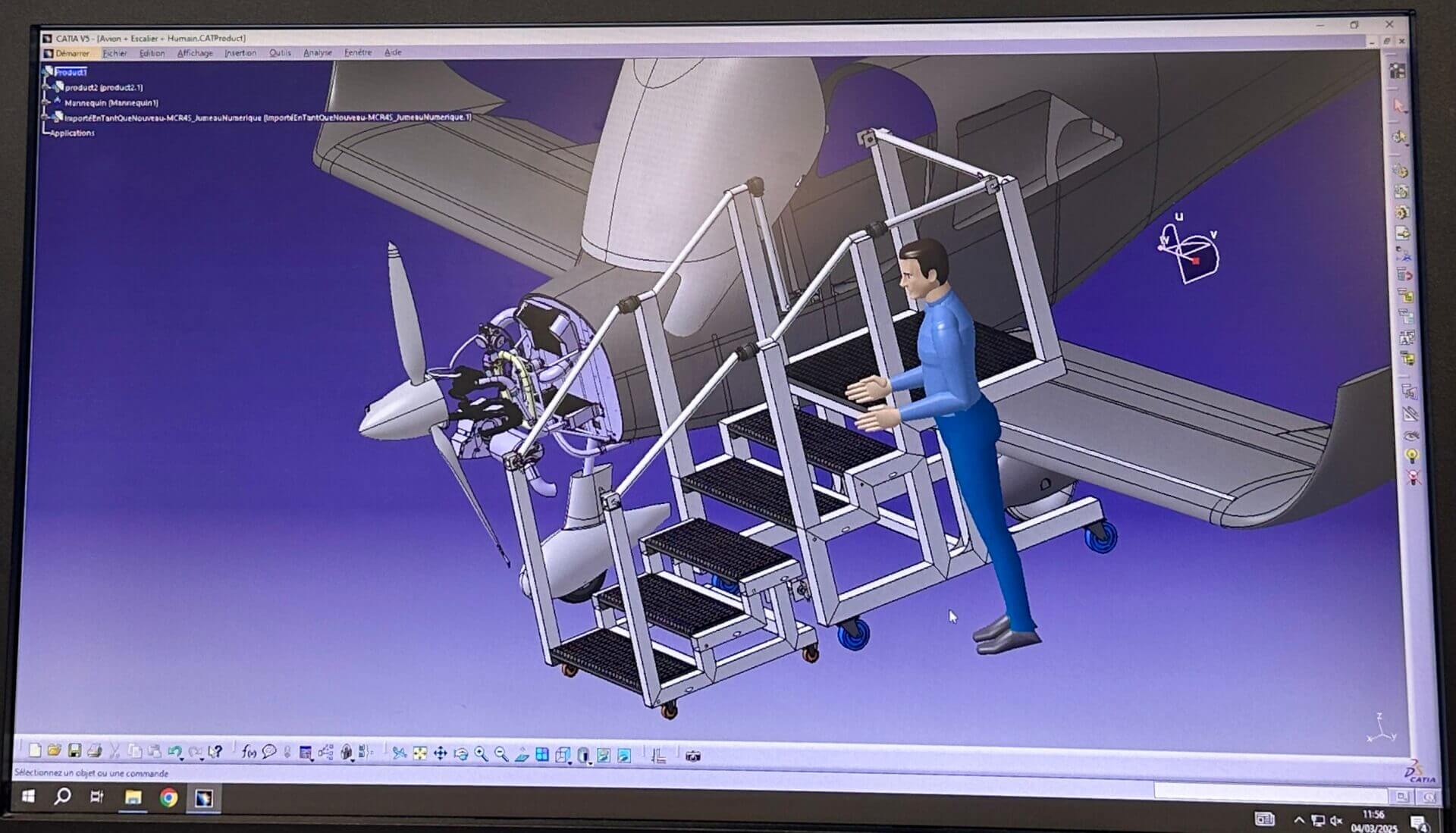 Réception de l'étude ECAM Rennes | Handiflight