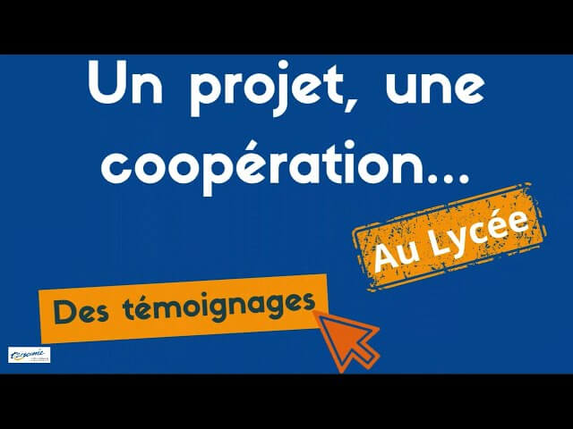 Un projet, une coopération...au Lycée! | Trisomie 21 Nouvelle Aquitaine