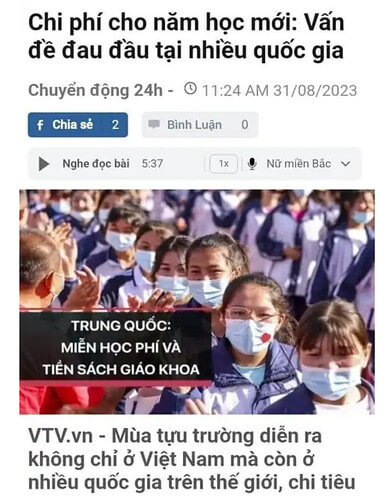 Tuấn Khanh : những bài viết cuối tháng 9/2024 | Vietnam Fraternité