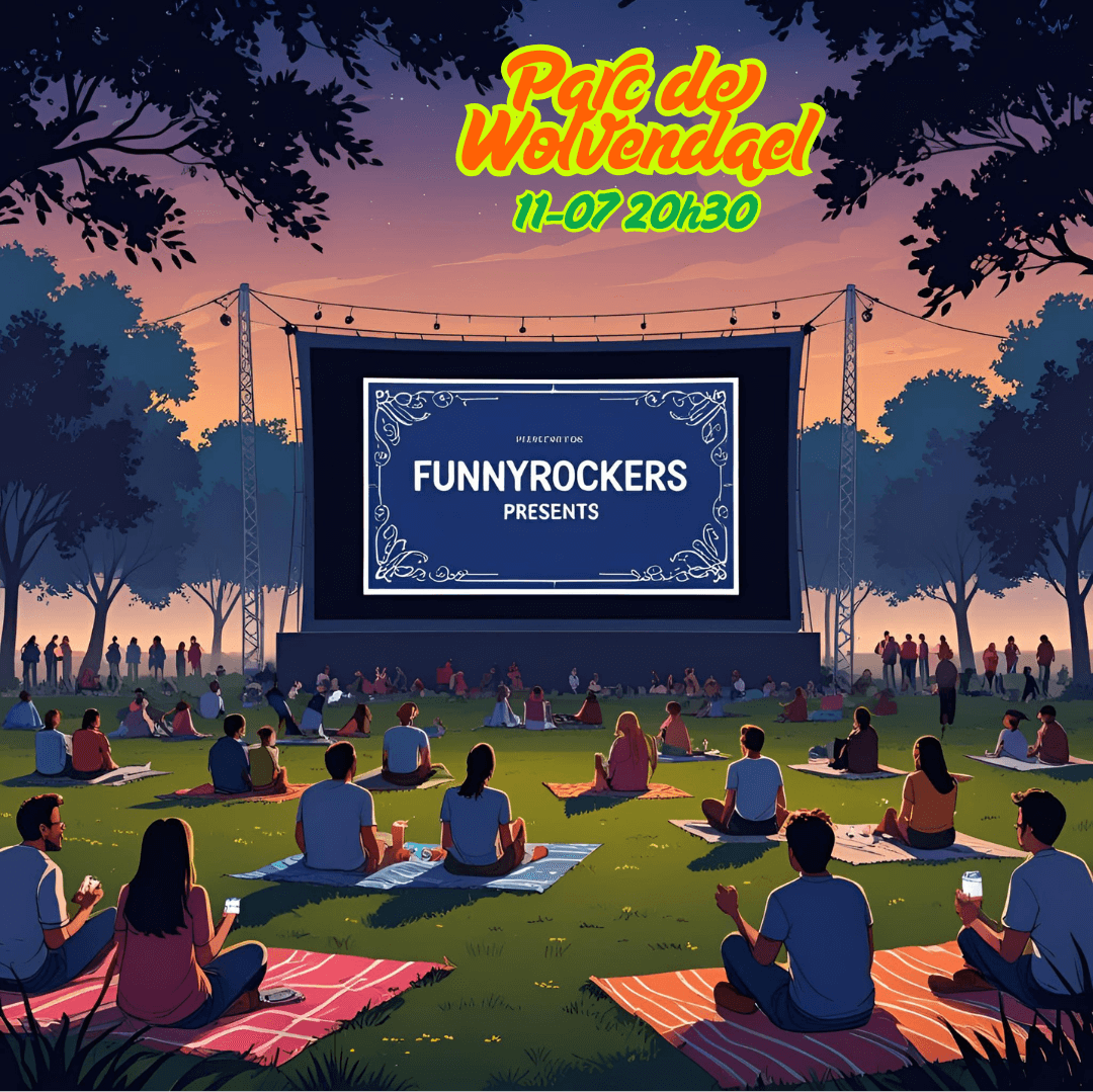 🍿 Ciné sous les étoiles -🌳 Film & Chill au Parc 🍷🎥 | Funnyrockers