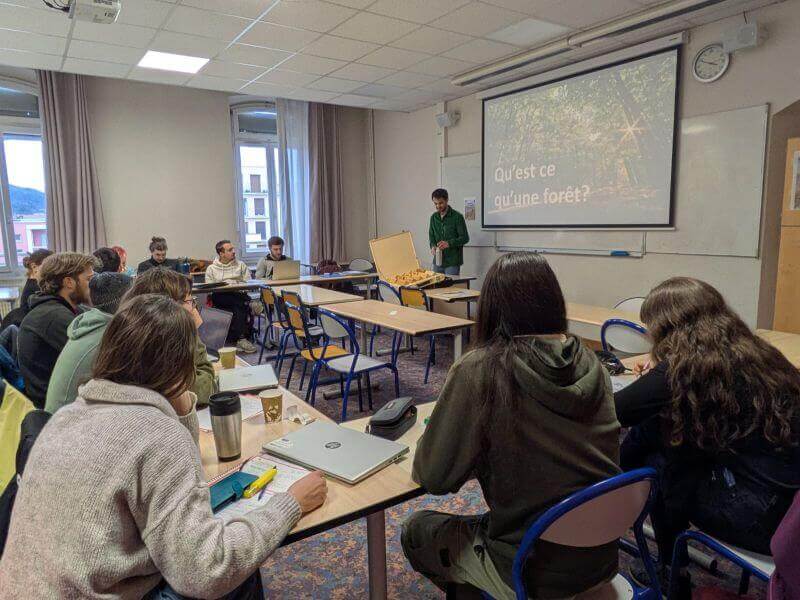 Intervention de FIBOIS SUD auprès des étudiants de Master 1 à Gap | Fibois Sud