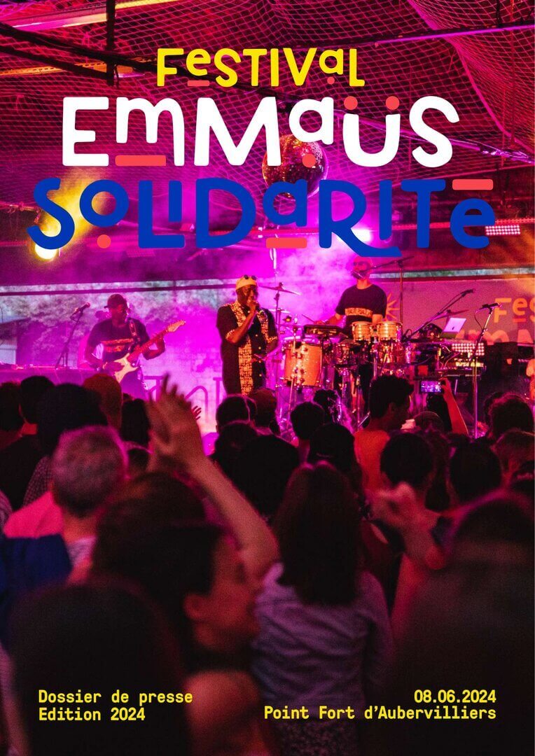 Dossier de presse Edition 2024 | Festival Emmaüs Solidarité