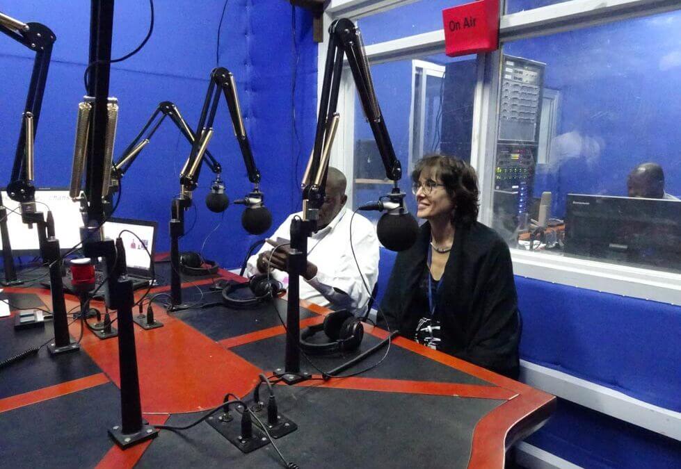 CoopTerre sur la radio nationale congolaise OKAPI pour parler d’aquaponie | Coopterre