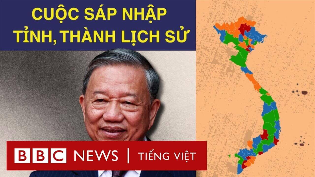 ÔNG TÔ LÂM VÀ CUỘC SÁP NHẬP TỈNH, THÀNH LỊCH SỬ