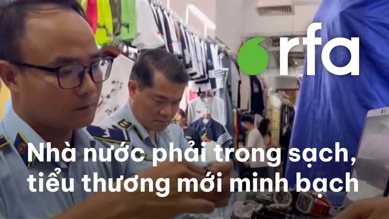 Muốn tiểu thương khai thuế minh bạch, chính quyền phải làm sạch mình trước