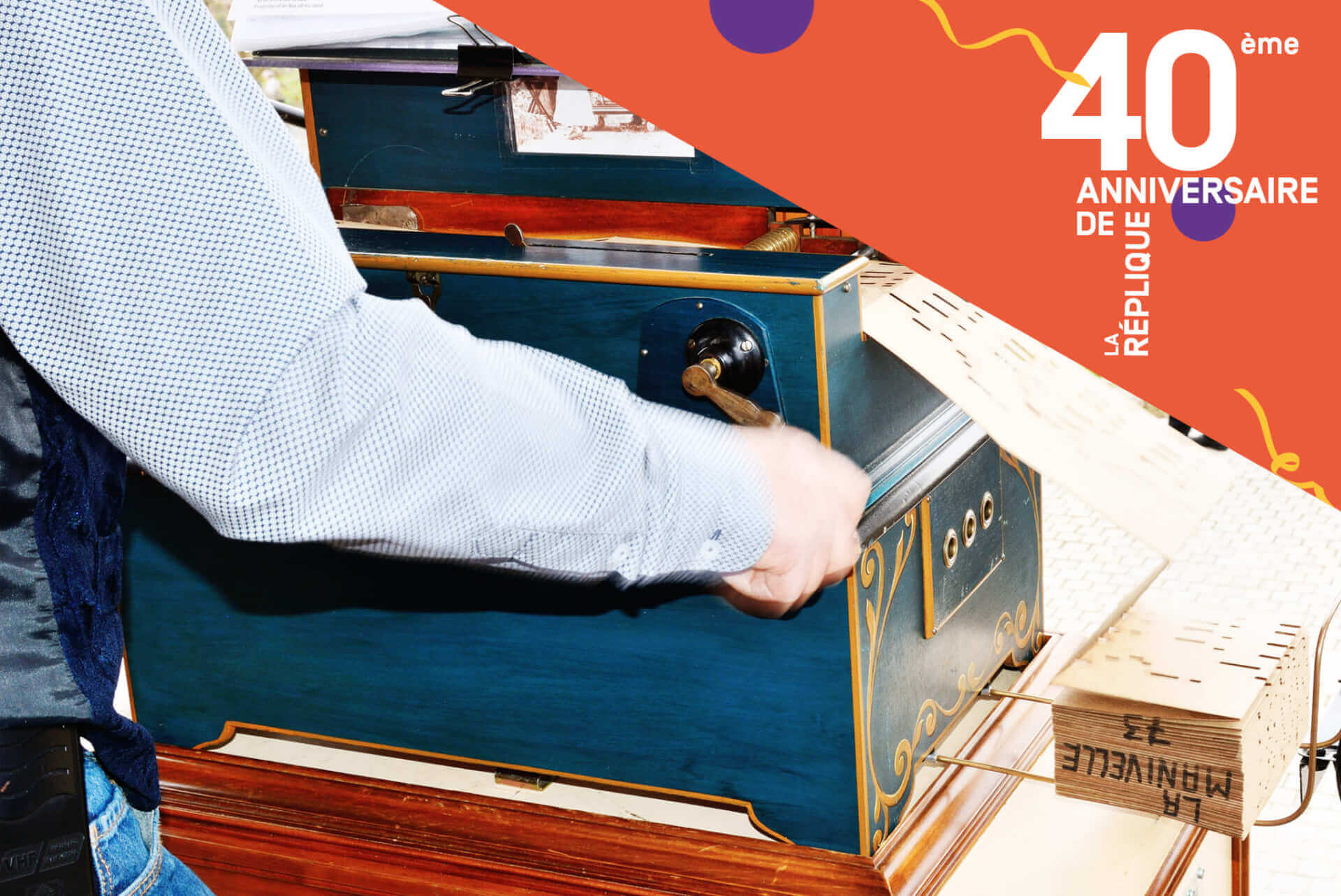 LES 40 ANS DE LA RÉPLIQUE - Chanson à l'Organina | La Réplique