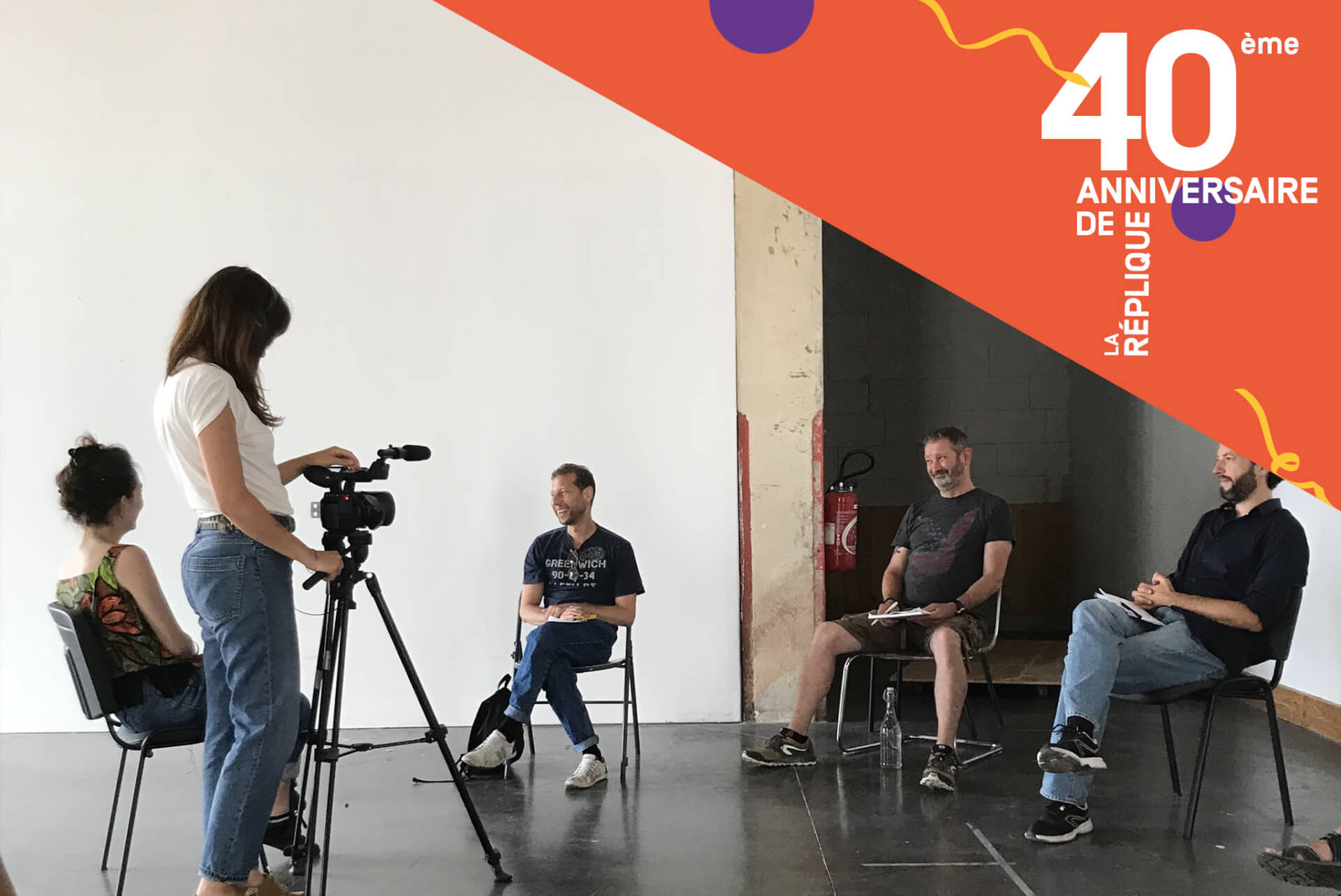 LES 40 ANS DE LA RÉPLIQUE - Ateliers de pratiques artistiques | La Réplique