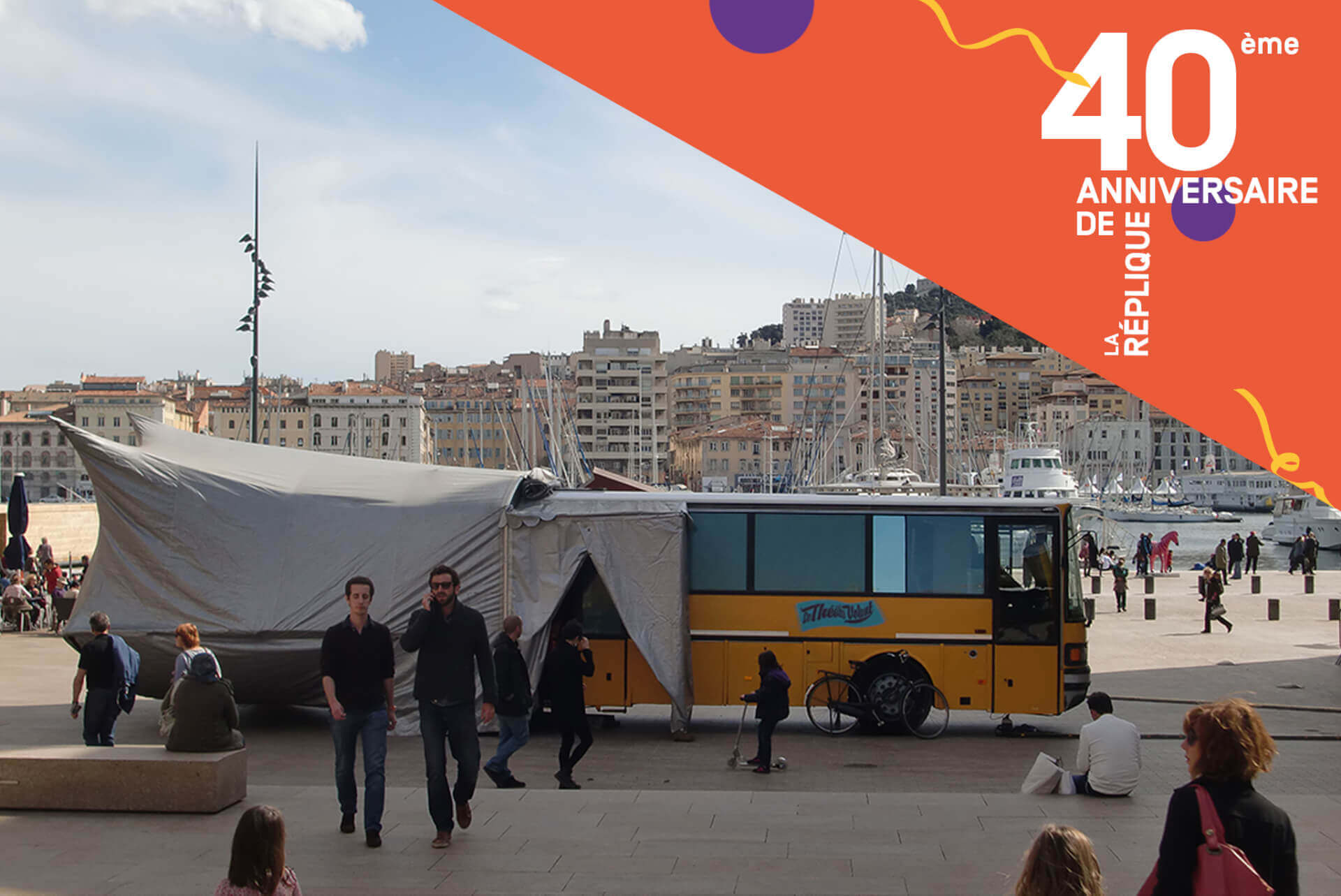 LES 40 ANS DE LA RÉPLIQUE - Journée de l'itinérance | La Réplique