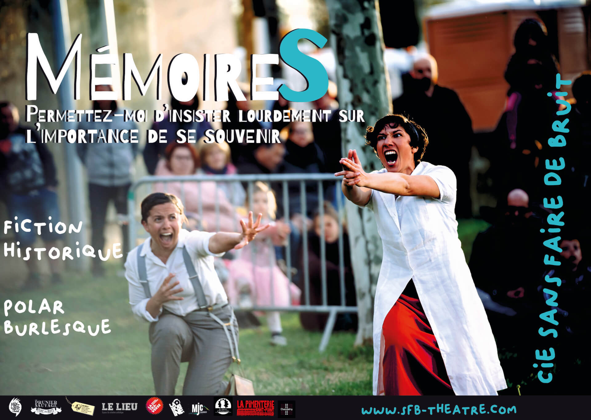 Spectacle "MémoireS" Fiction historique, polar, théâtre de rue - A VAUGINES | Au Maquis