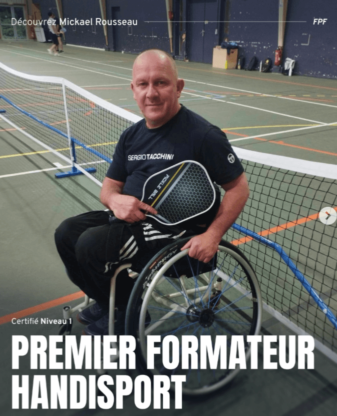 Premier Formateur Handisport | Pickleball France