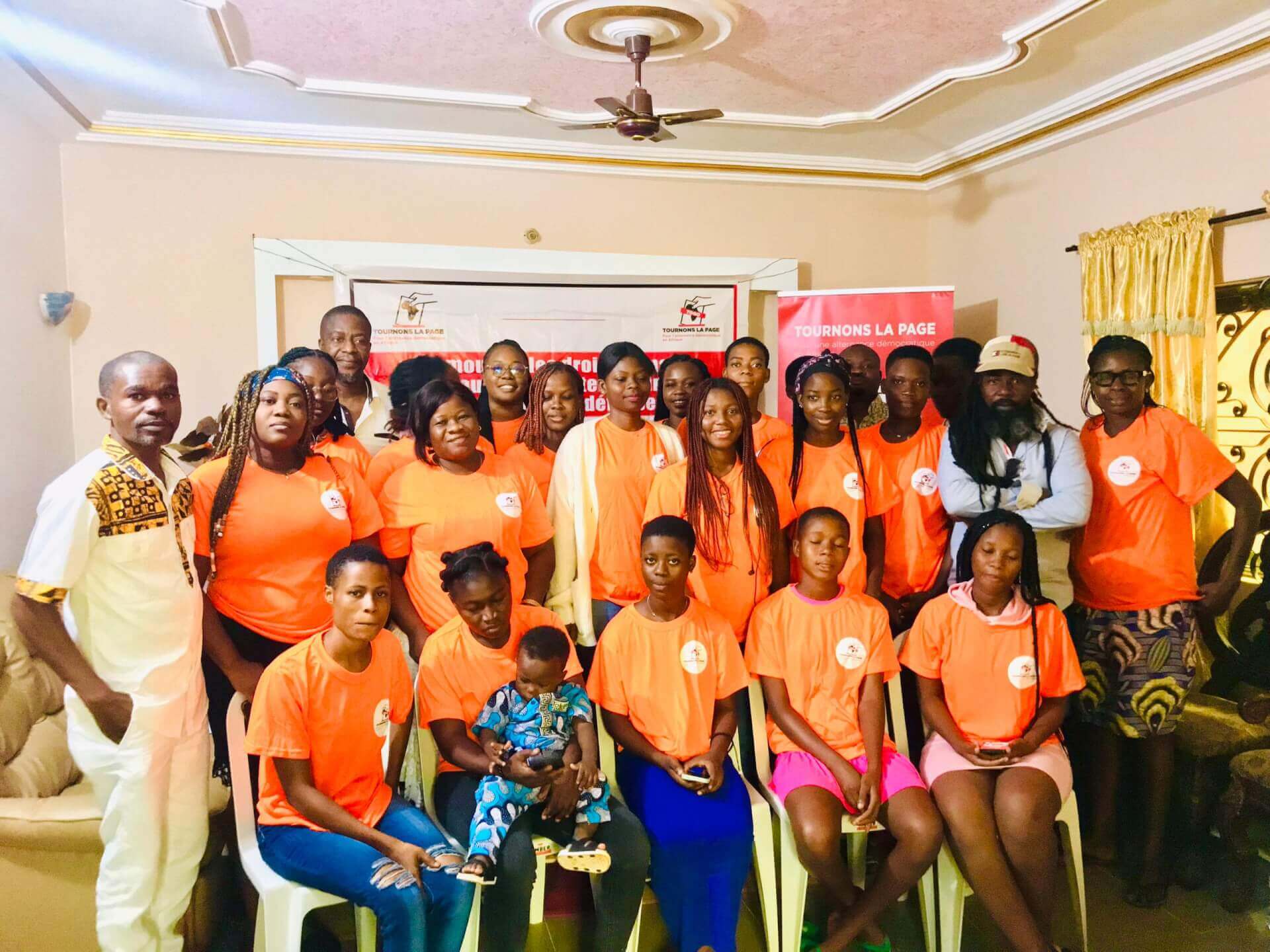 Droits humains : TLP-Togo et TLP-Bénin forment une trentaine de jeunes militants | Tournons la Page