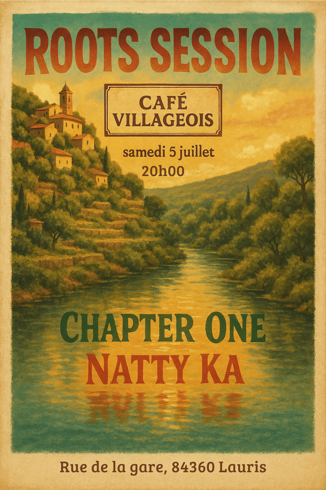 Roots Session avec Chapter One et Natty Ka | Au Maquis