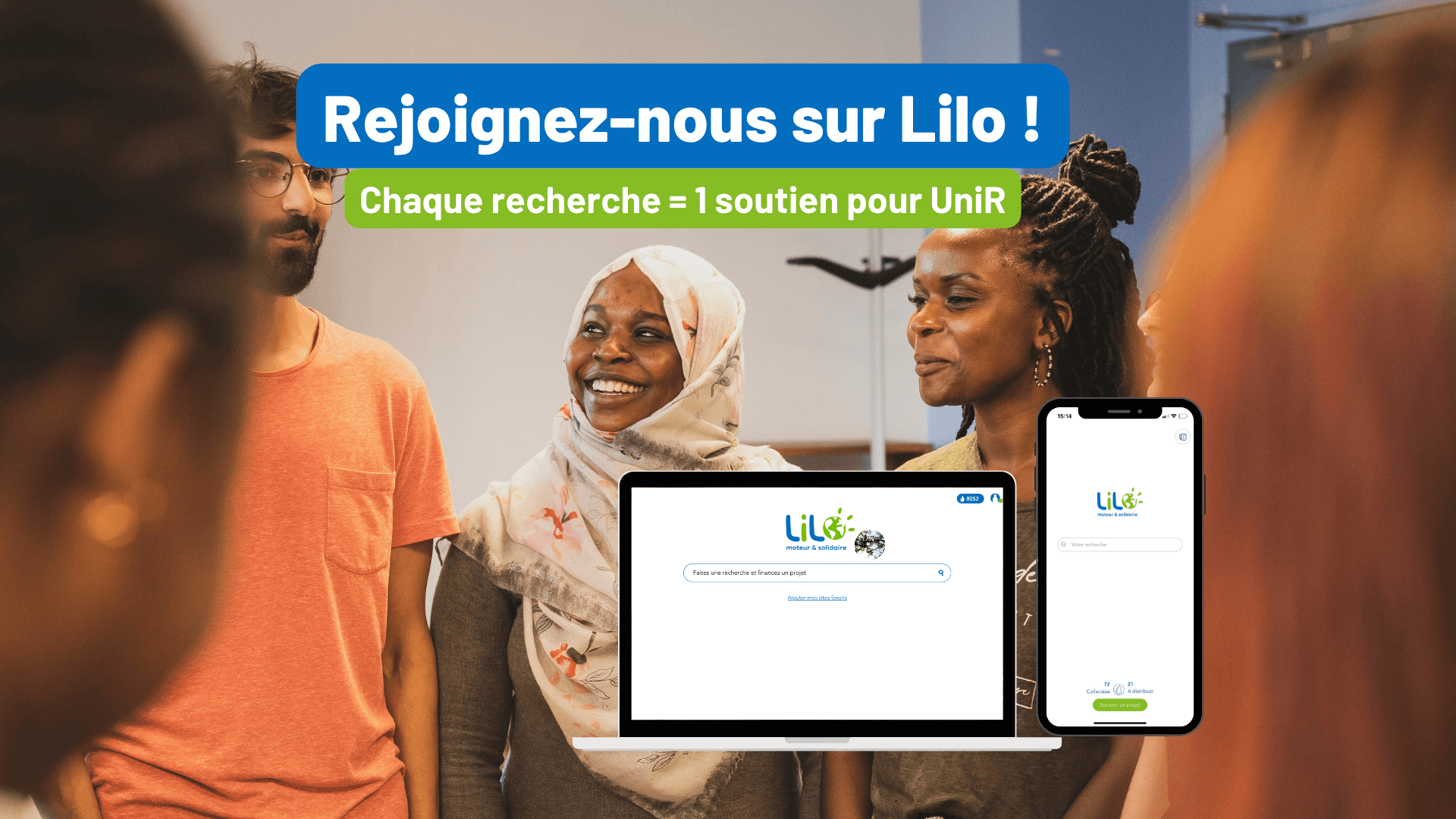 Soutenez UniR gratuitement grâce à vos recherches Internet | UNI-R