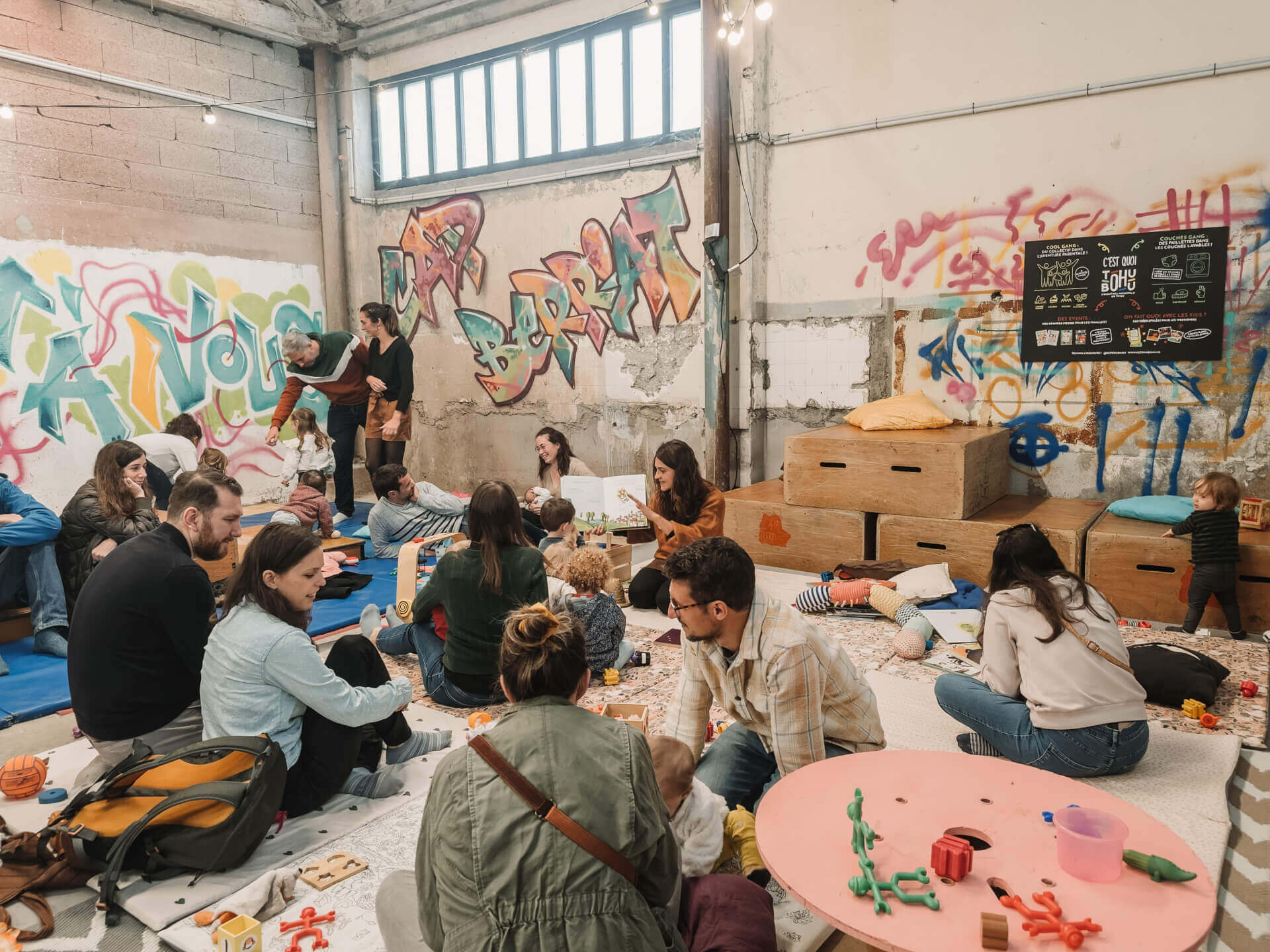 Je participe à un atelier | Tohu Bohu