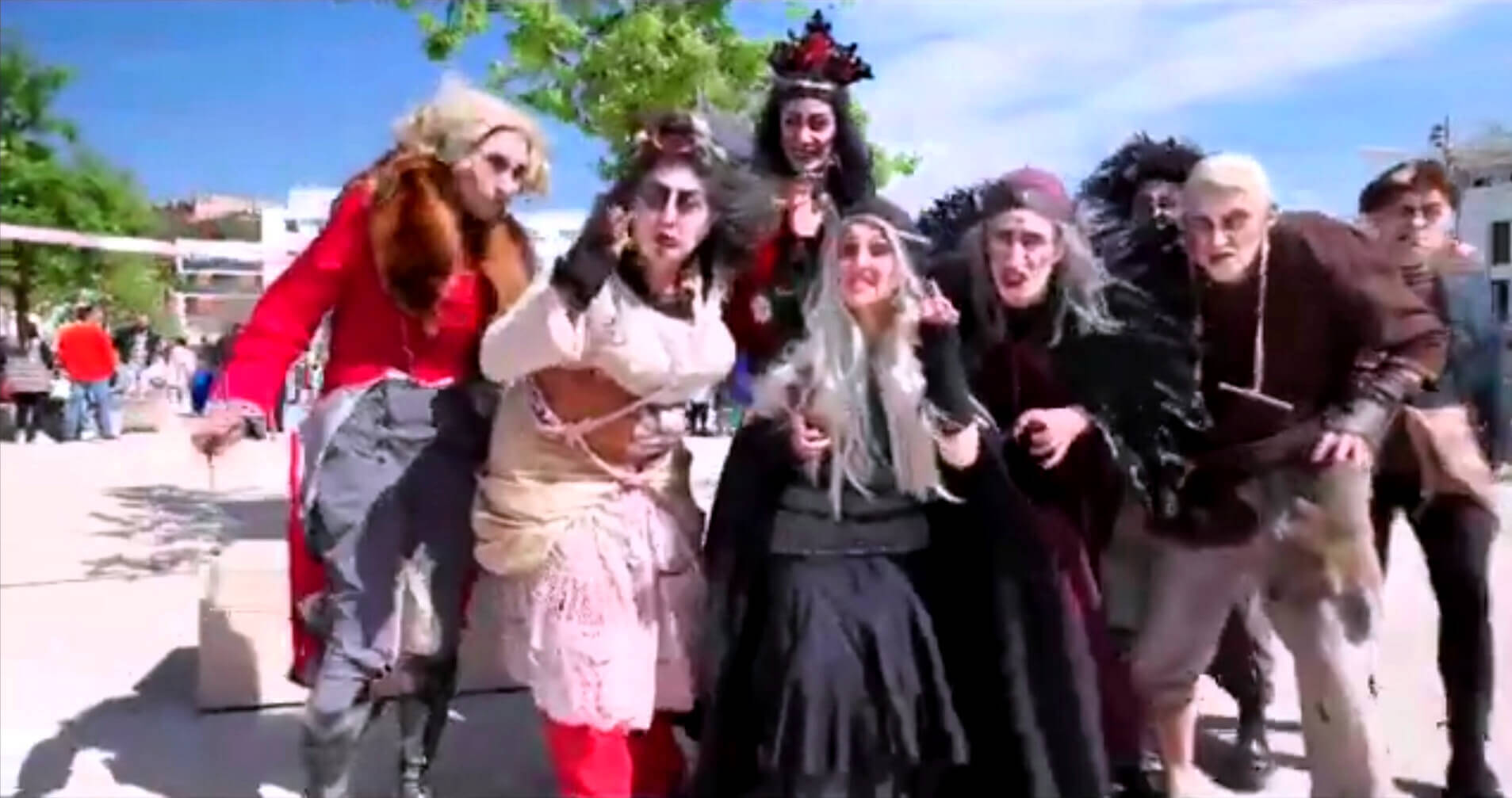 Les bouffons au Carnaval