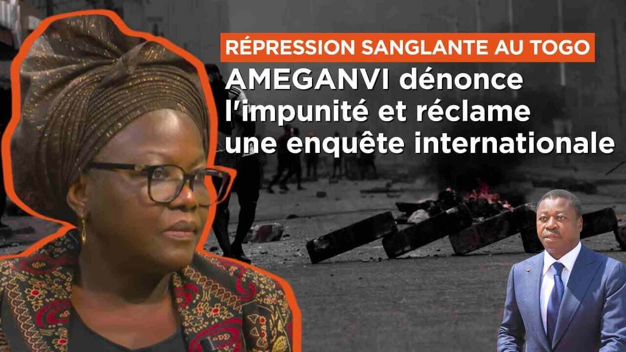 Répression sanglante au Togo : AMEGANVI dénonce l'impunité et réclame une enquête internationale