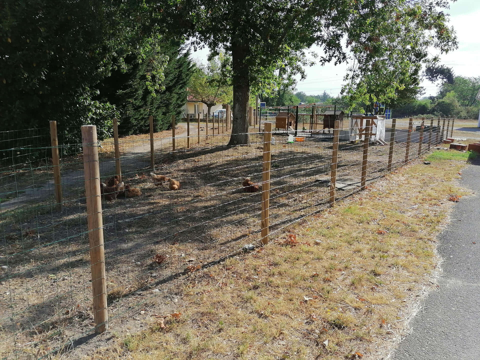 Poulailler et clapiers | Emmaüs Parempuyre
