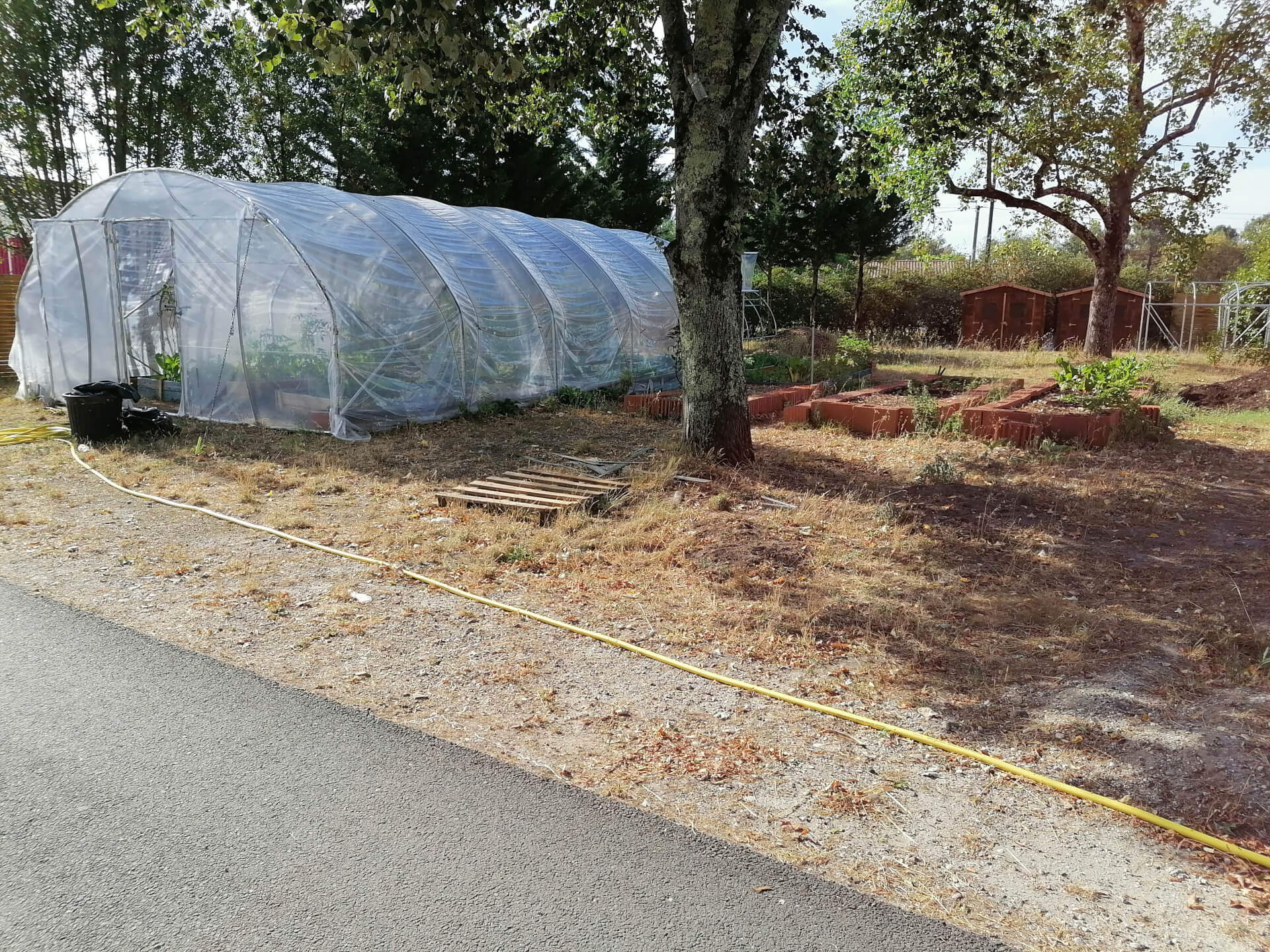 Serre et potager | Emmaüs Parempuyre