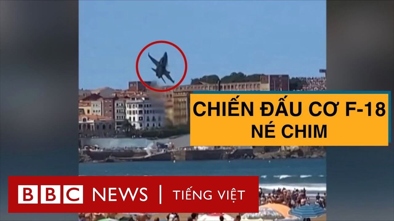 NÉ CHIM, CHIẾN ĐẤU CƠ F-18 ĐỘT NGỘT LỘN NGƯỢC