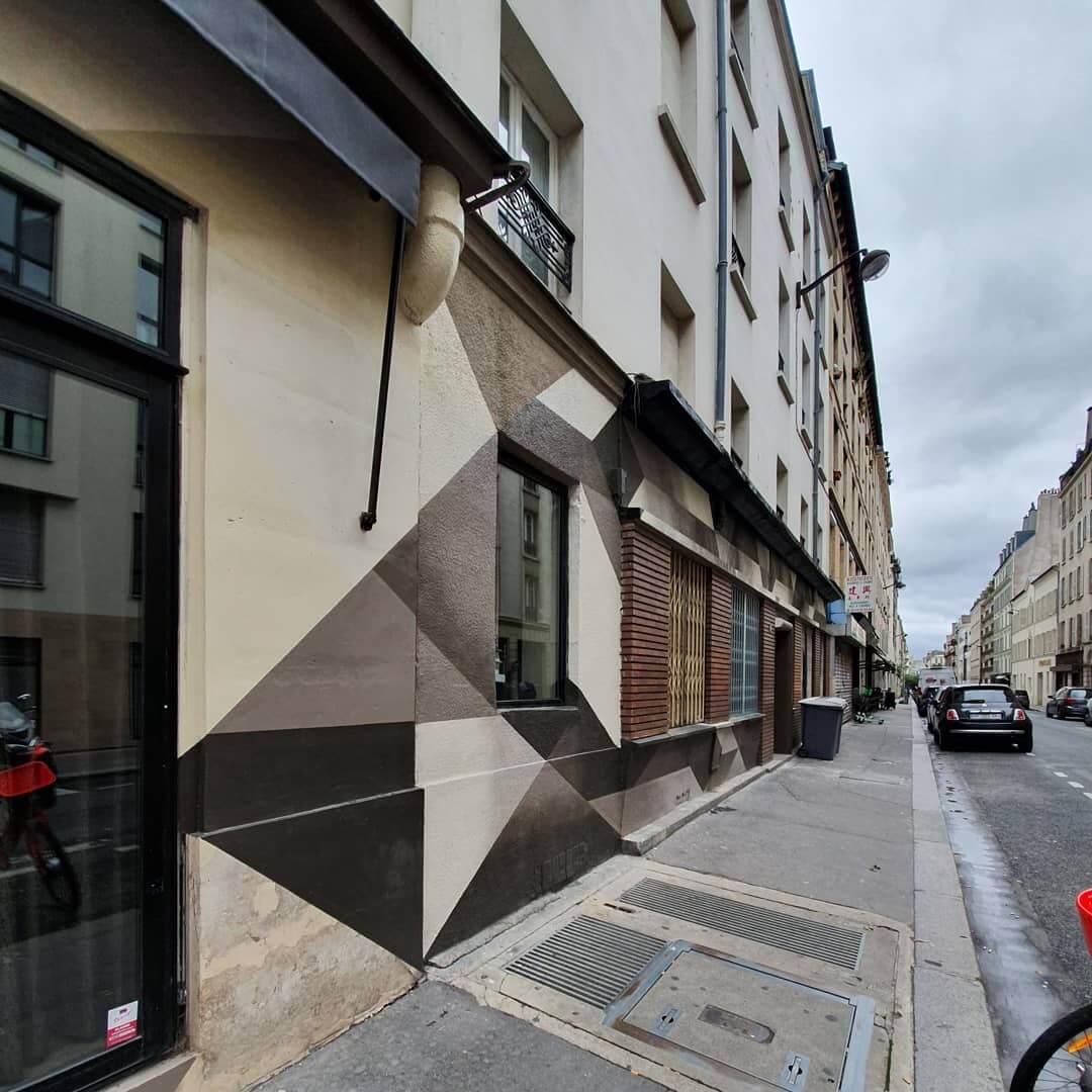 Décoration extérieur du Paname Café - Paris | Amandine Levy / Lesay