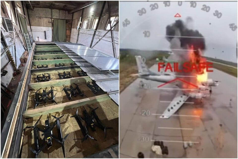 Mạng Nhện Ukraine vây bũa các phi trường quân sự Nga như thế nào ? | Vietnam Fraternité