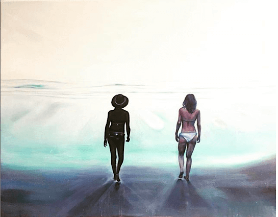 Bineta et colombe | Amandine Levy / Lesay