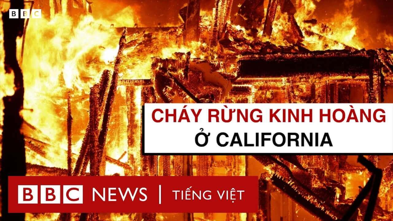 CHÁY RỪNG TÀN PHÁ BANG CALIFORNIA GÂY THIỆT HẠI CỰC LỚN
