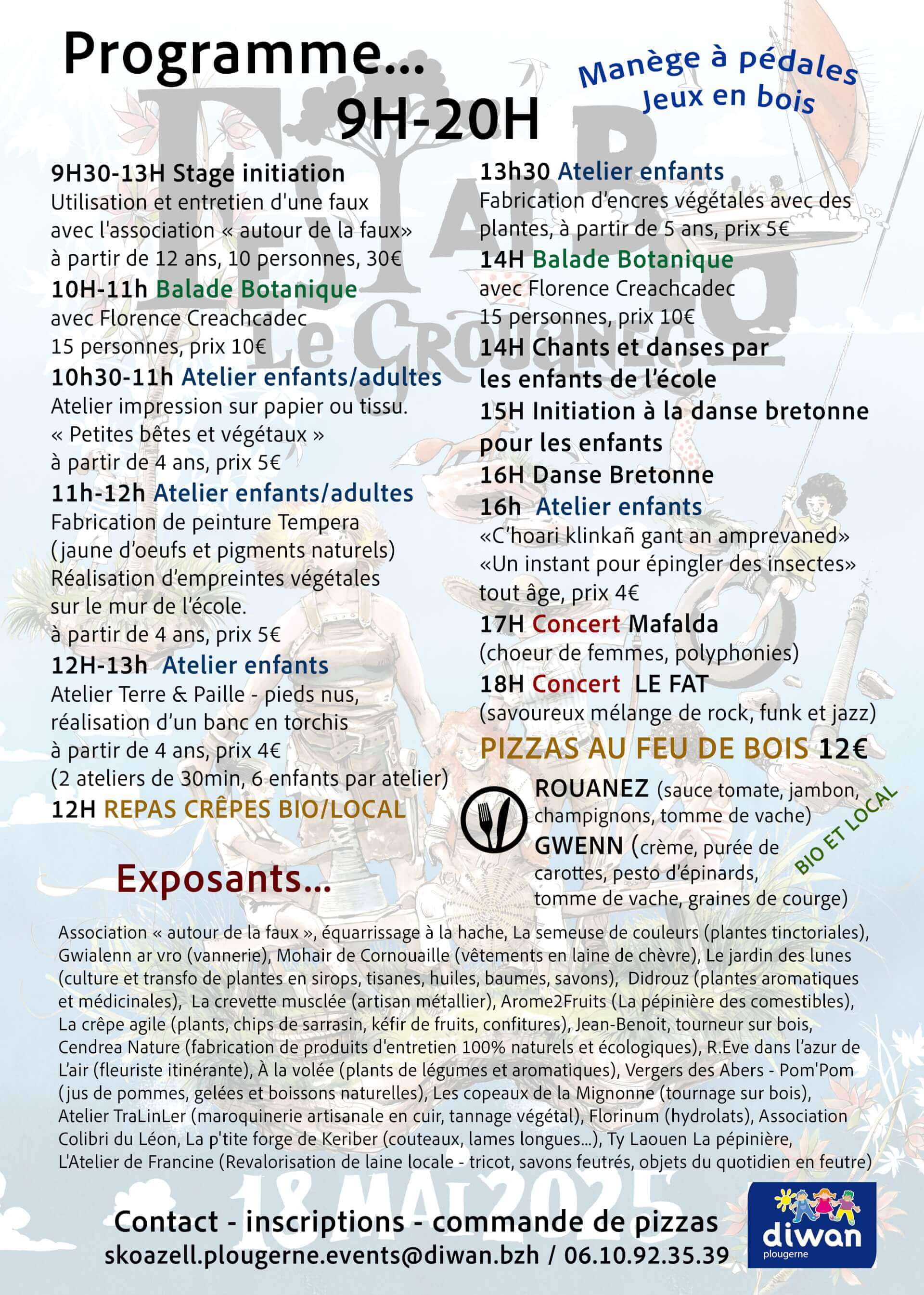 - | Skoazell Diwan Plougerne