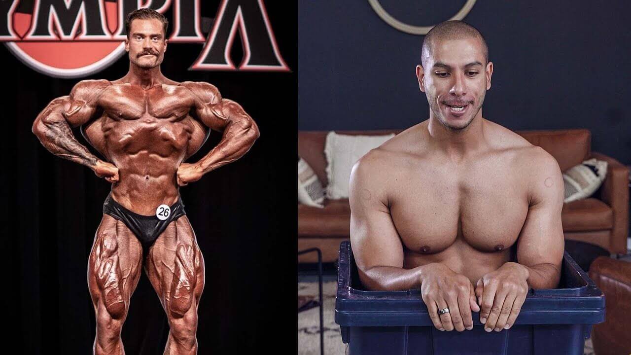 BAIN GLACÉ et 1600 CALORIES par jour, la routine de CRIS BUMSTEAD 👑