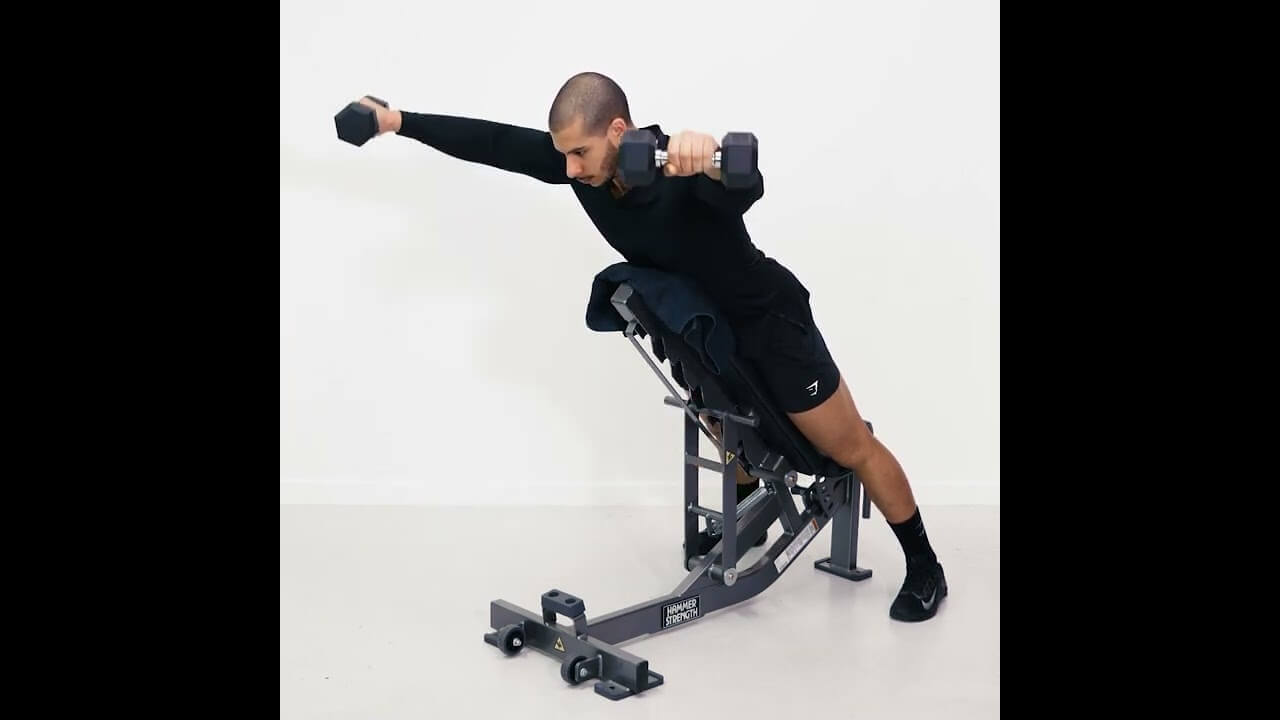 Élévations latérales sur banc incliné