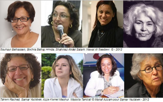 8 نساء عربيات وجهن نداء من اجل الكرامة والمساواة | Babelmed