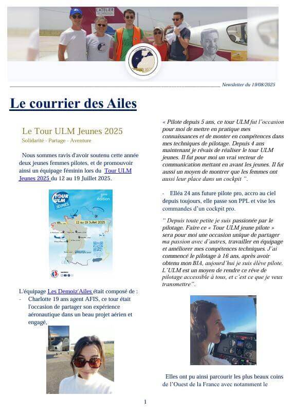 19-08-2025 | Les Ailes de Yoan