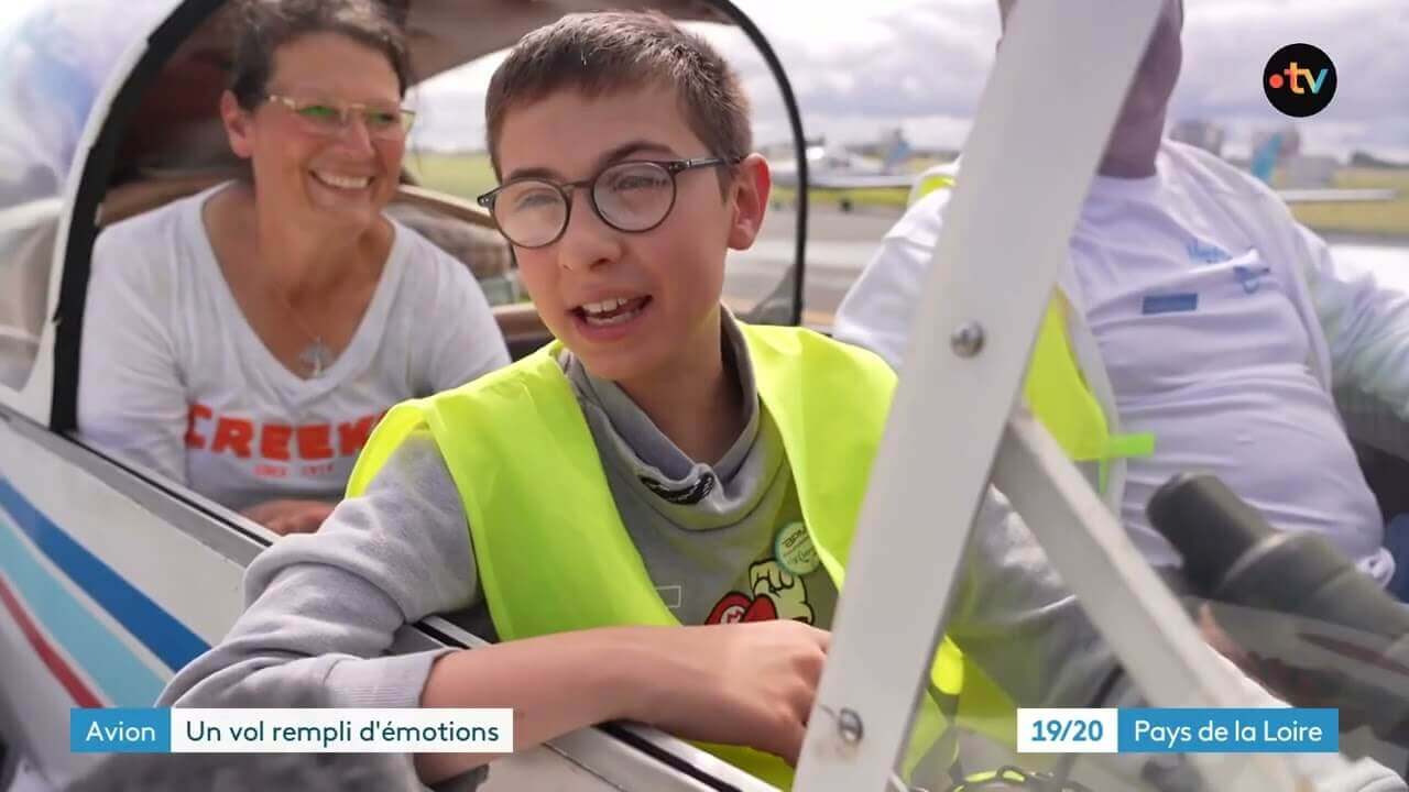 Handicap  un vol en avion pour se donner des ailes