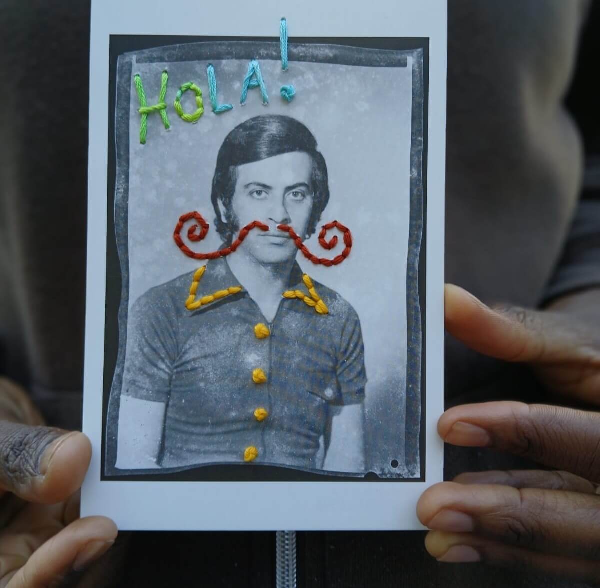 Ateliers postaux / 5€ / Broderie sur carte postale | La Venelle