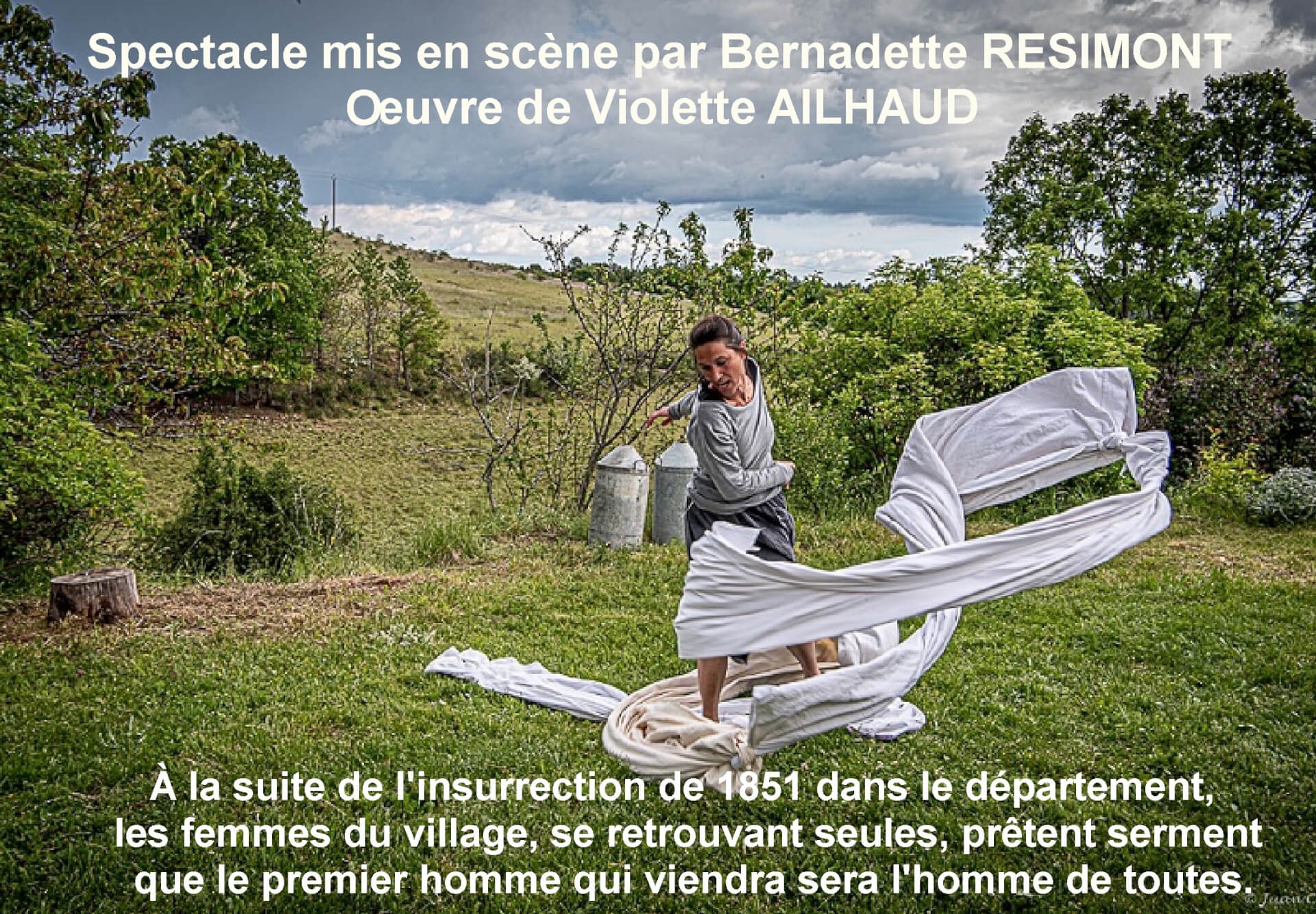 « L’Homme Semence » théâtre | Au Maquis