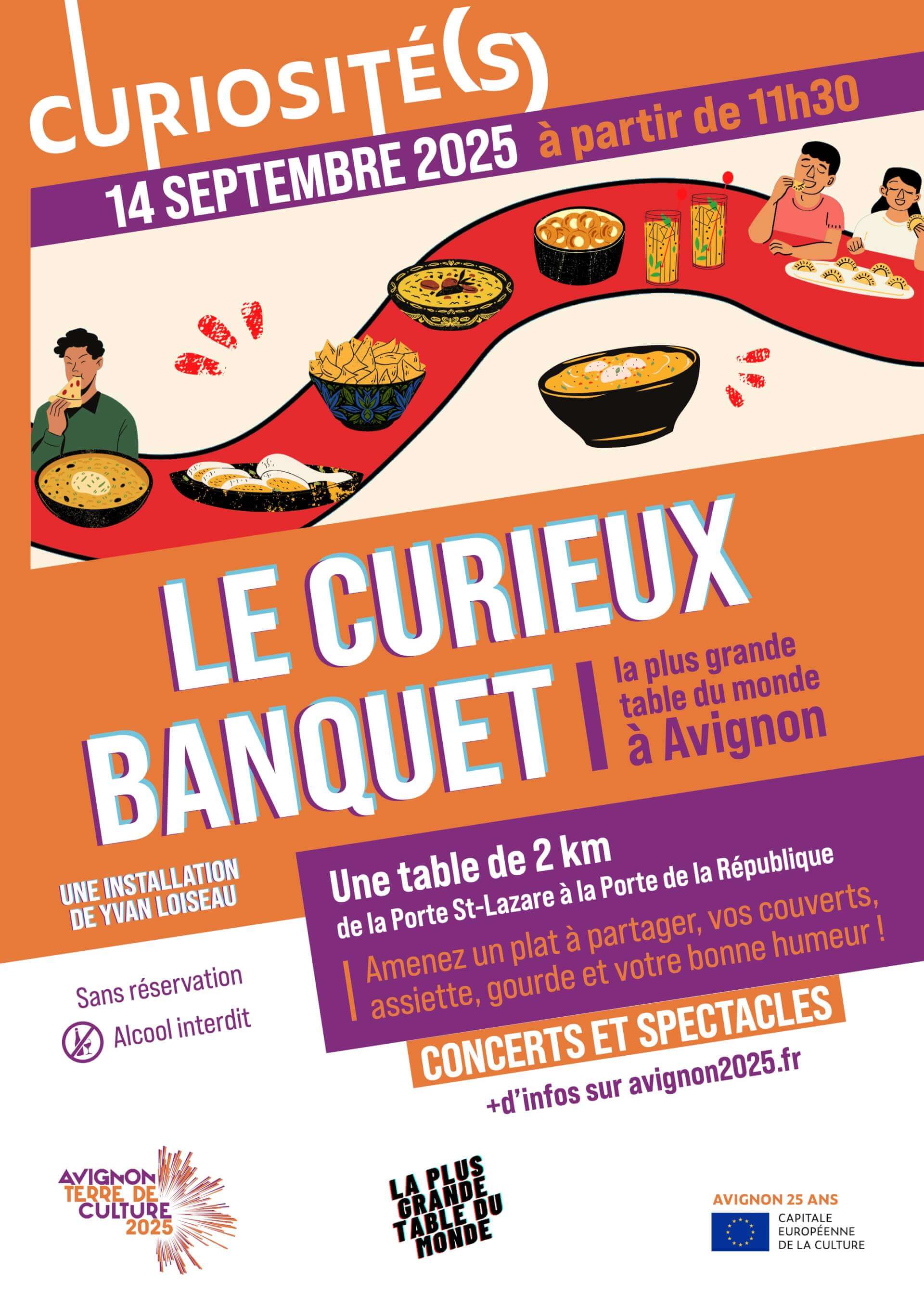 La plus grande table du monde à Avignon | Vivant·e !