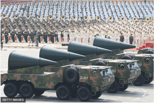 Vũ khí mới trong cuộc duyệt binh rầm rộ tiết lộ sức mạnh quân sự Trung Quốc | Vietnam Fraternité