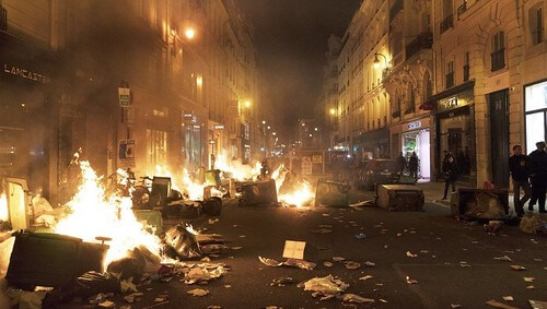 Khi người Pháp biểu tình, đình công, đốt phá | Vietnam Fraternité