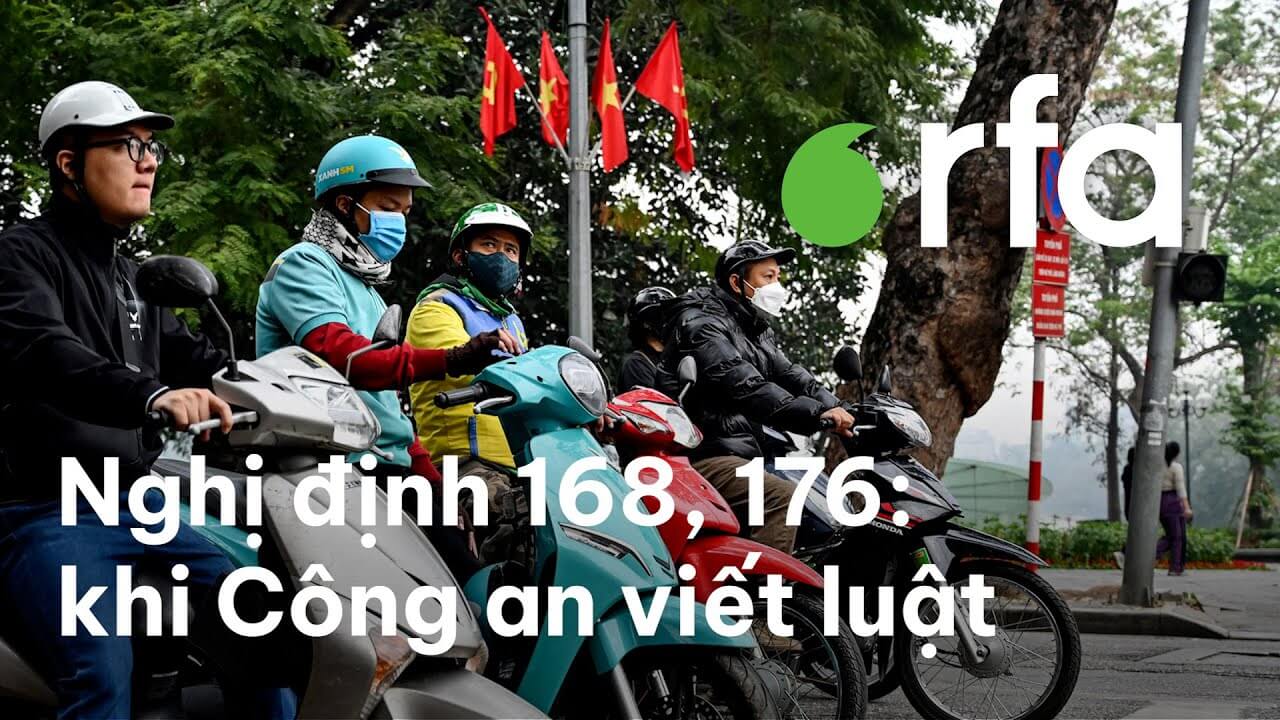 Nghị định 168, 176: khi Công an viết luật