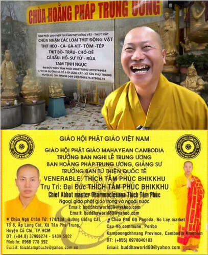 "Thầy chùa" ăn thịt chó | Vietnam Fraternité