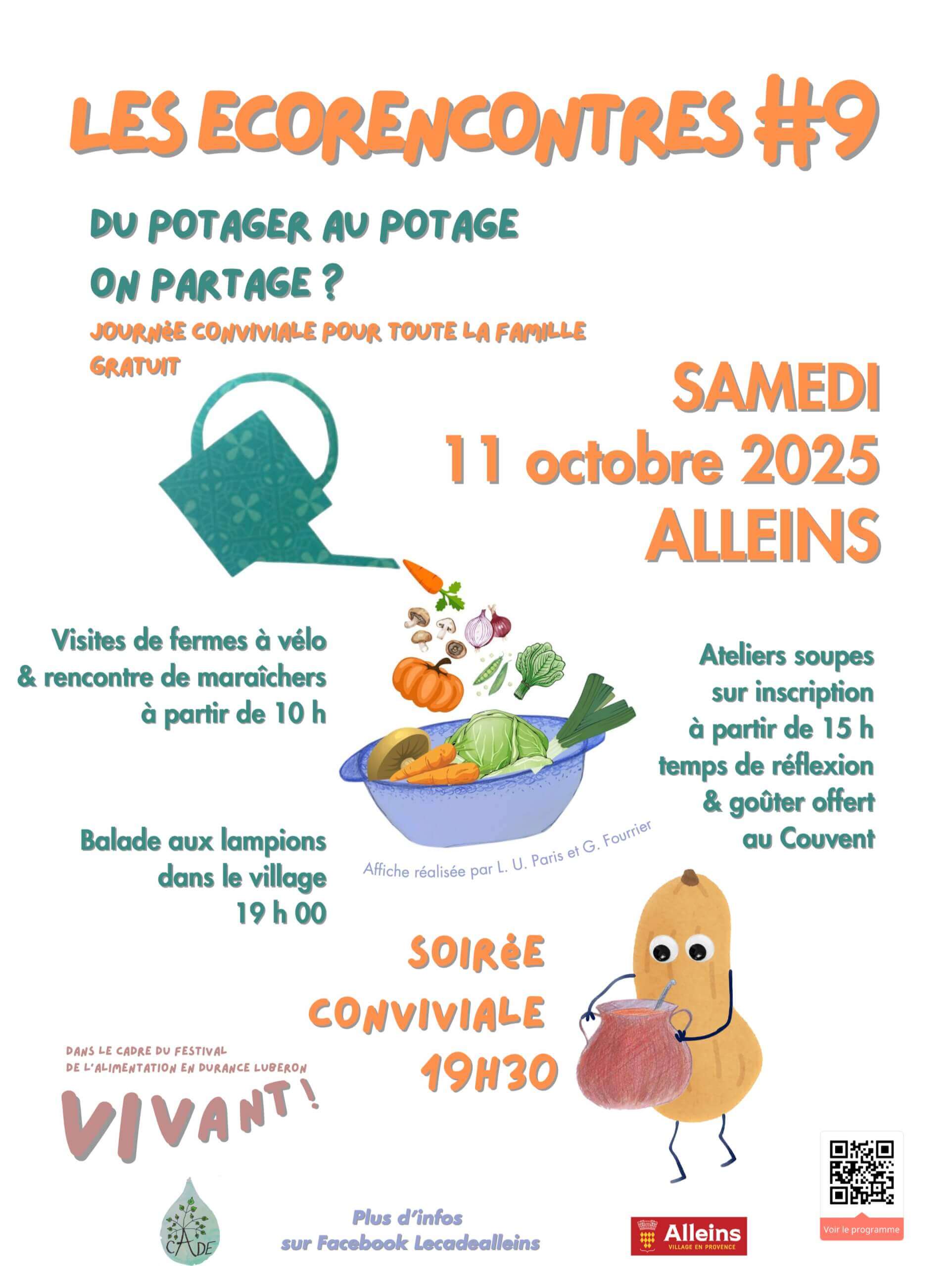 Eco Rencontres 9e édition : du potager au potage ! | Vivant·e !