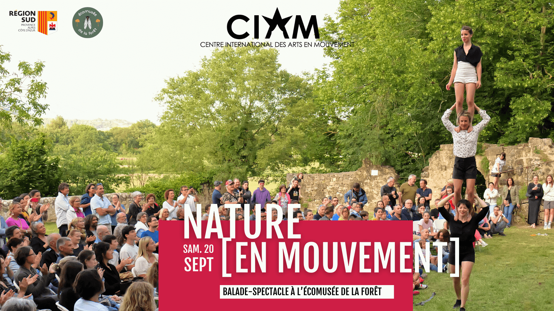 Nature [en mouvement] : Balade-spectacle avec le CIAM à l'Ecomusée de la forêt | 20 septembre | Fibois Sud