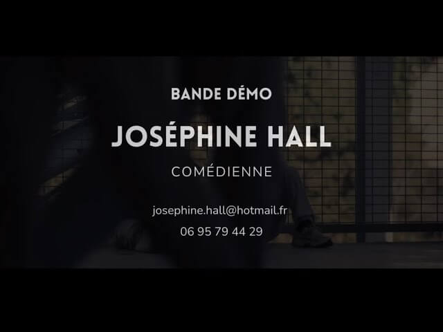 Bandé démo Joséphine HALL | La Réplique