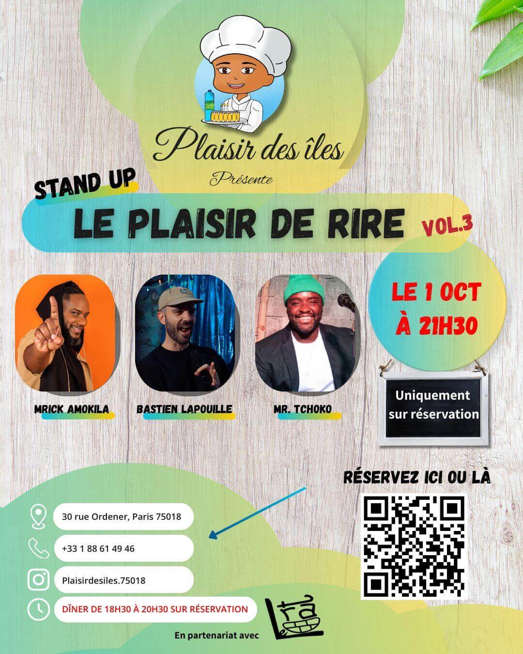 Le Plaisir de Rire | Le Trac