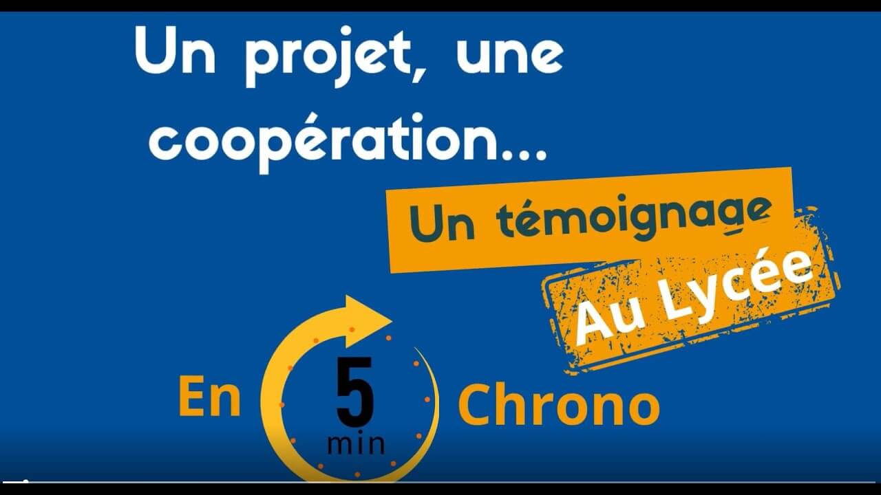 Un projet , une coopération en 5 min chrono...au Lycée | Trisomie 21 Nouvelle Aquitaine