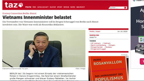 Vụ buôn lậu ma túy từ Berlin có dính líu gì tới Tô Lâm ? | Vietnam Fraternité