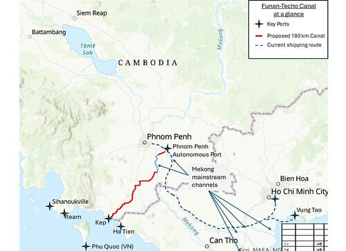 Những thiếu sót và bất lợi của dự án kênh Phù Nam Techo | Vietnam Fraternité