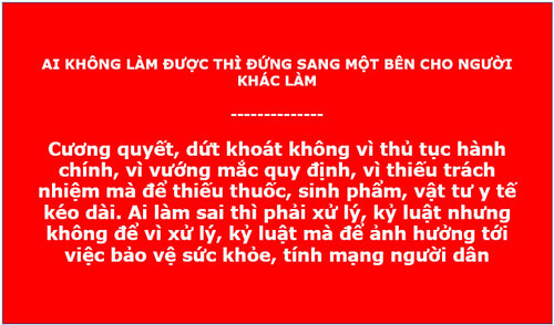Một cái bẫy ông Chính giăng ra cho Quyền Bộ trưởng Bộ Y tế ? | Vietnam Fraternité