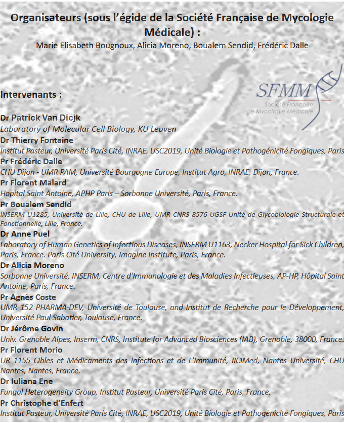 Communication invitée Workshop Candida - SFMM Lille - F. Morio | IICIMED